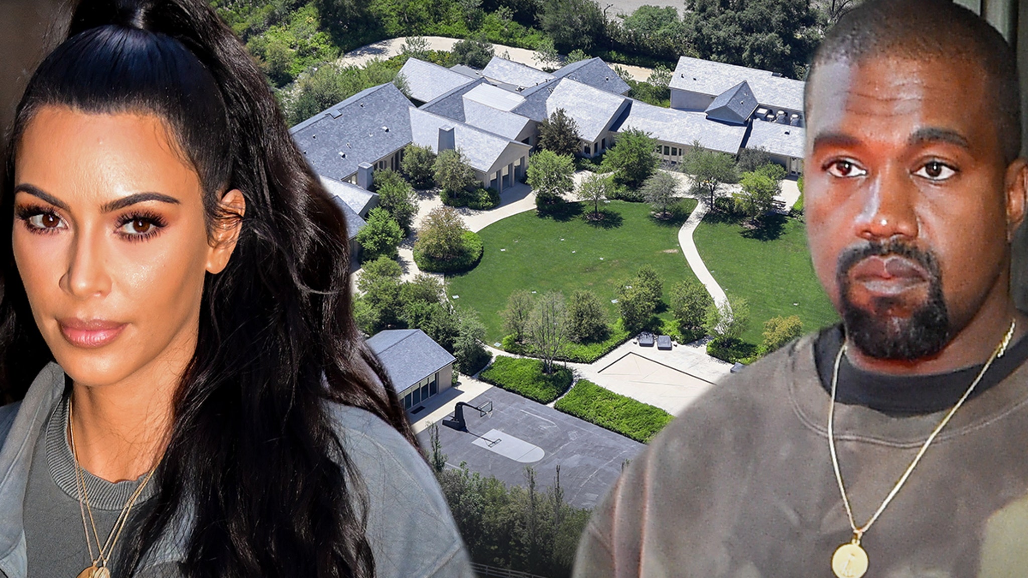 Kim Kardashian Gets Hidden Hills Mansion In Divorce, Best For Kids