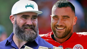 travis and jason kelce getty 1