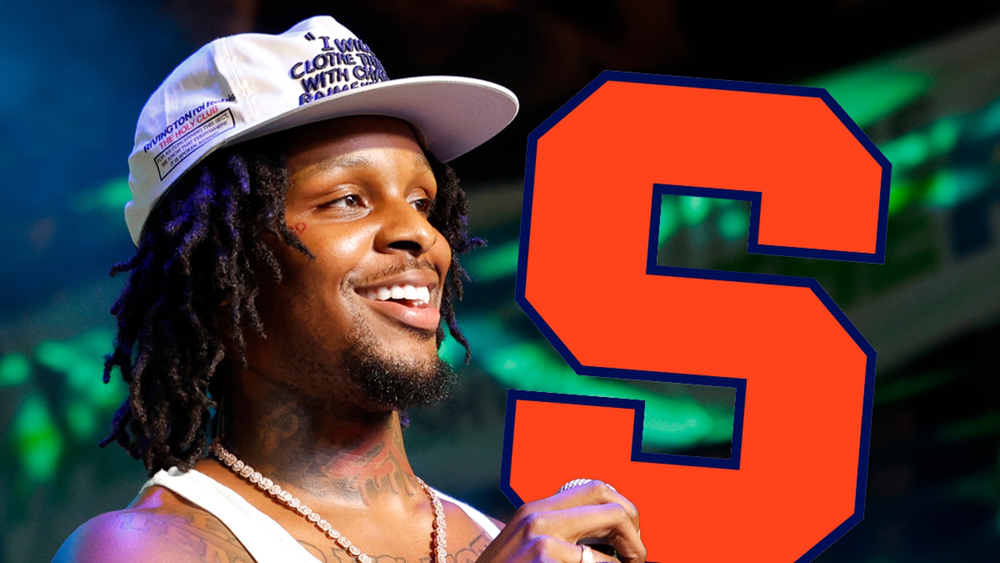 Rapper Toosii Commits to Play Football at Syracuse University(02)