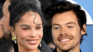 main harry styles zoe kravitz getty