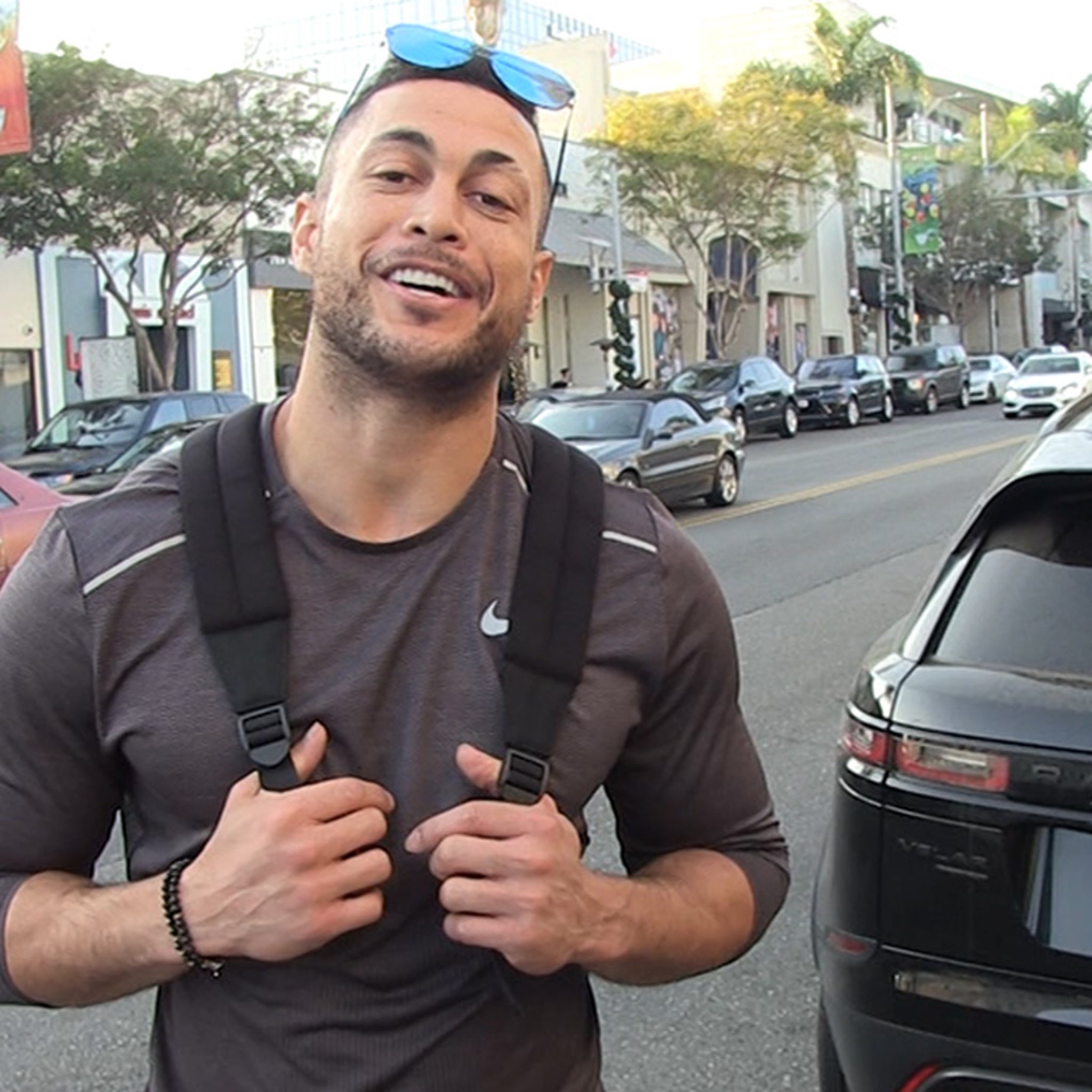 Giancarlo Stanton Greased Up and Topless, Say Cheese!