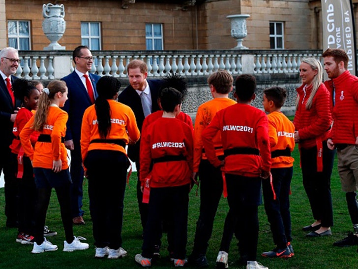 Prince Harry Tackles Rugby League World Cup Draws