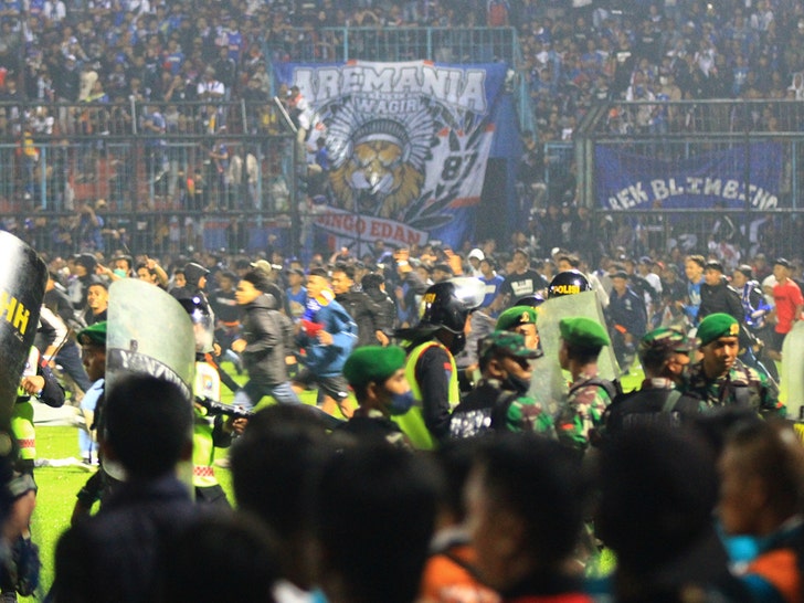 Kanjuruhan Stadium riot soccer getty 3