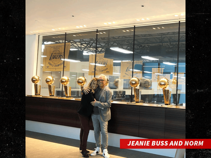 jeanie buss and norm