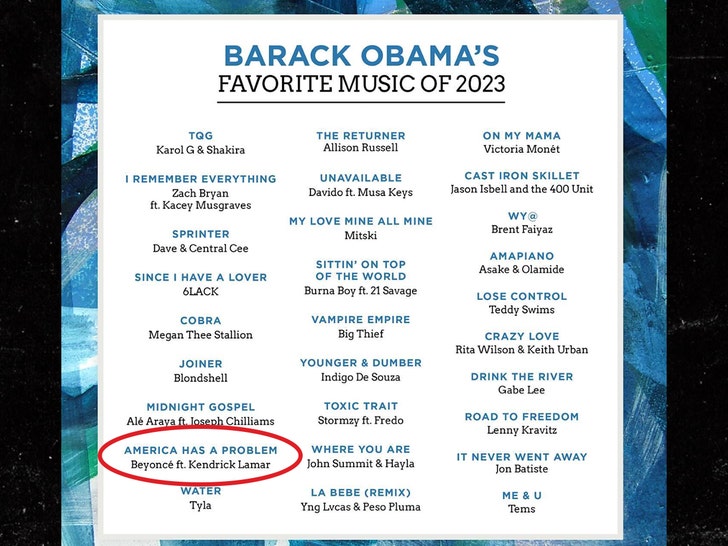 obama favorite music