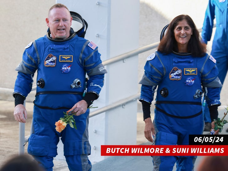 Suni Williams Butch Wilmore Sub