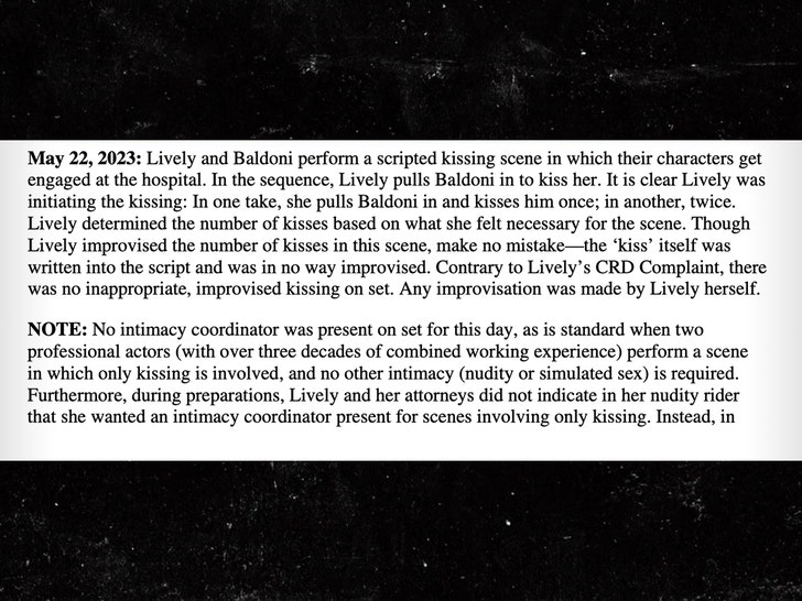 Justin Baldoni Releases Intimacy Coordinator Notes, Says Blake Lively Skipped Meeting