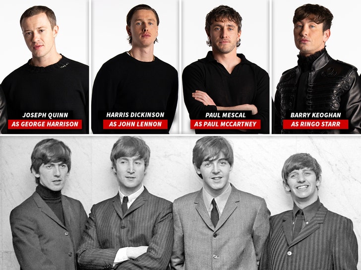 Beatles Biopics Cast Officially Revealed Beatles Biopics Cast Officially Revealed