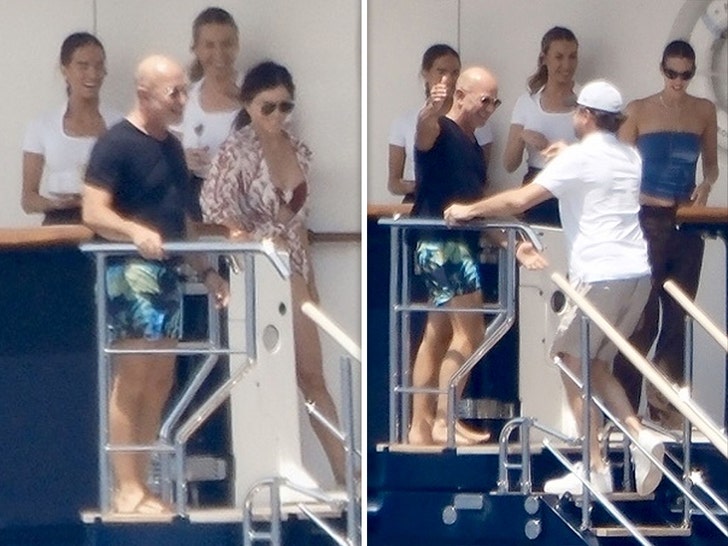 Leonardo DiCaprio and Vittoria Ceretti Join Bezos’ Yacht Party in Ibiza