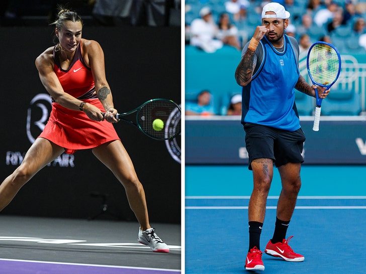 Aryna Sabalenka y Nick Kyrgios Getty 1