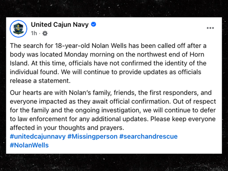sub nolan wells united cajun navy facebook