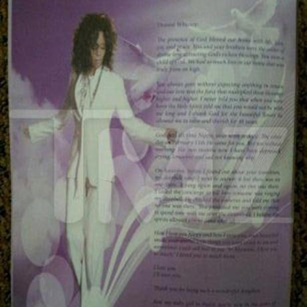 Whitney Houston Funeral Program According to whitney houston's funeral program, released by tmz, the singer had 13 pallbearers. tmz