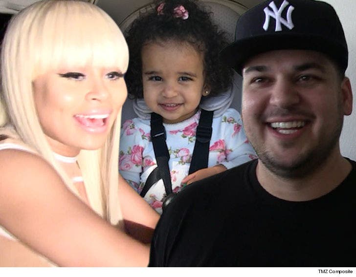 Blac Chyna Says Dream Looks More Like Her Than Rob :: 0816-blac-chyna-dream-rob-kardashian-tmz-insta-4