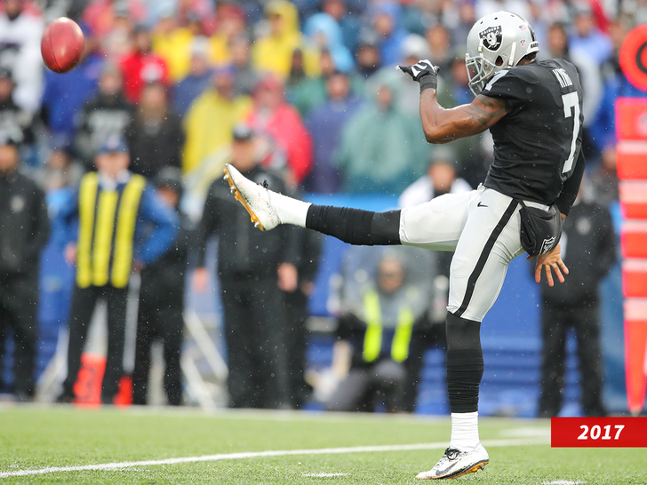 Raiders punter Marquette King lobs accusation at Jon Gruden over