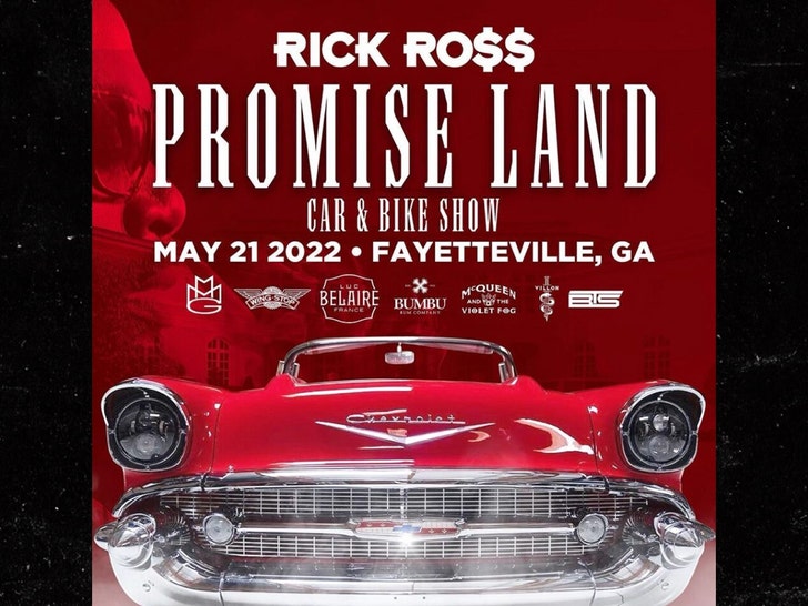 theTUNDRA on X: Rap Artist Rick Ross's Car & Bike Spectacular Click  here:  Last weekend's star-&-diamond studded car  show a new kind of spectacle #carshow #rickrosscarshow #rickross #music  #rap #hiphop #classiccars #