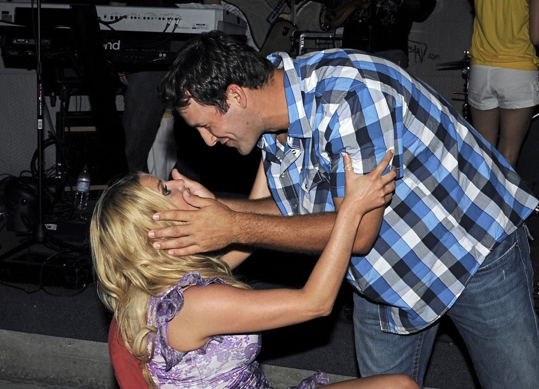 Jessica Simpson And Tony Romo Happier Times 3