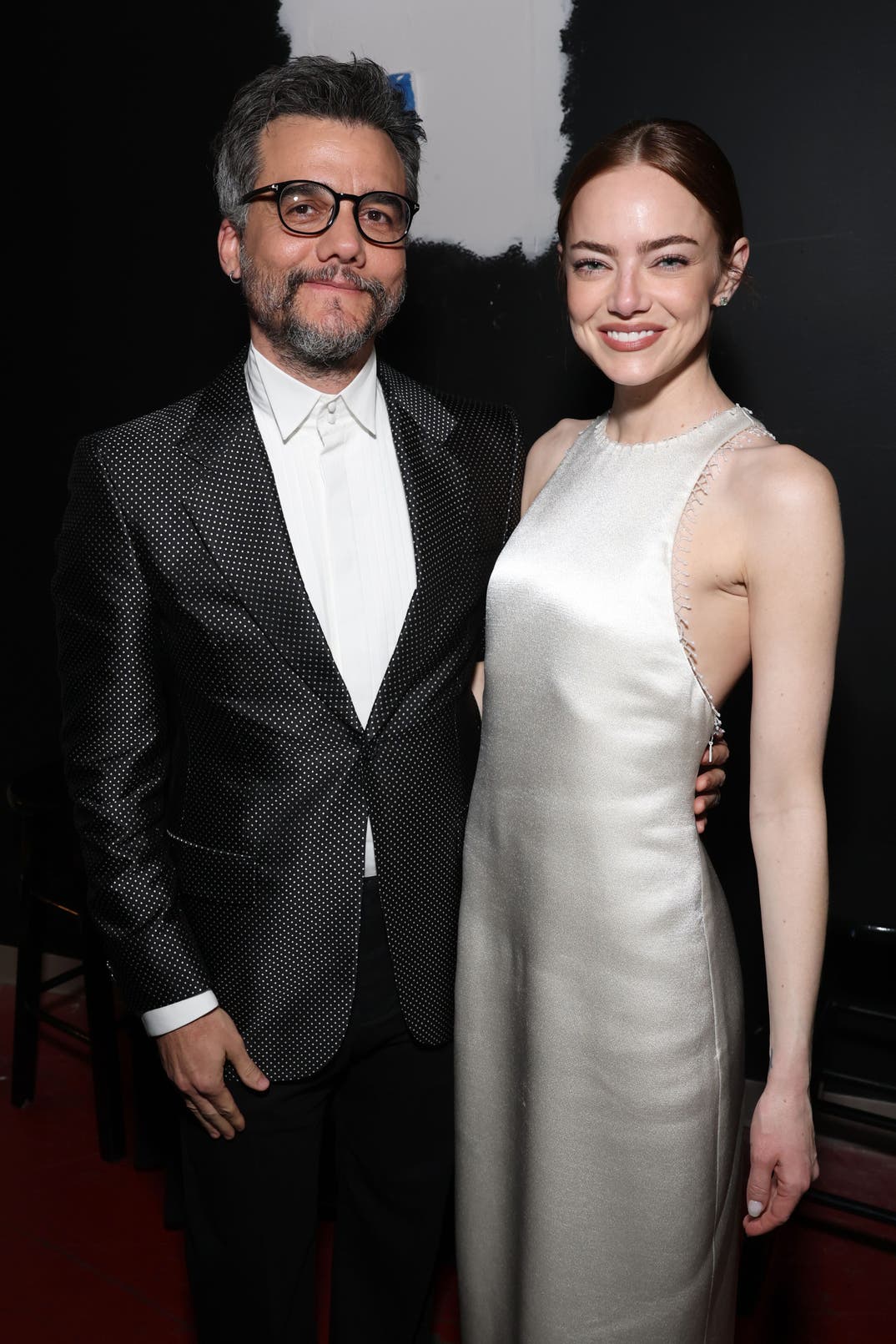 Wagner Moura and Emma Stone