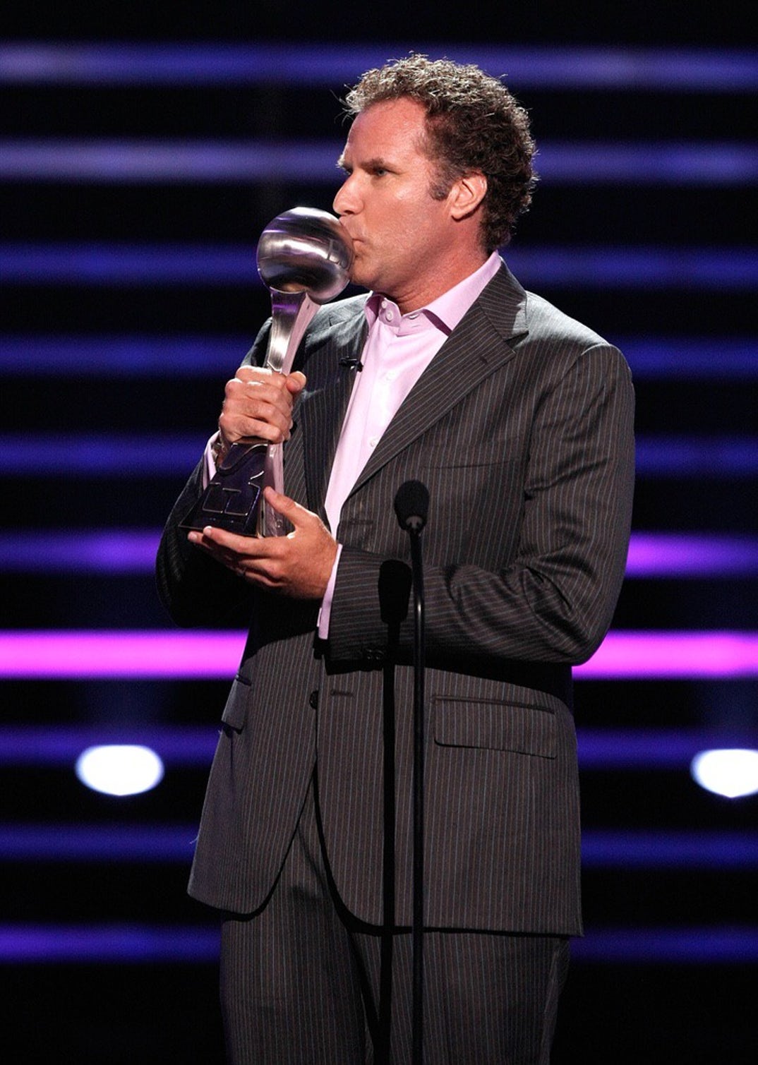 Will Ferrell accepts Best Male Athlete award on Tiger Words' behalf at the 2008 ESPY Awards