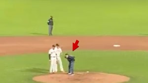MLB Fan Halts Giants-Mets Game By Pretending To Pitch On Mound, Tackled By Security