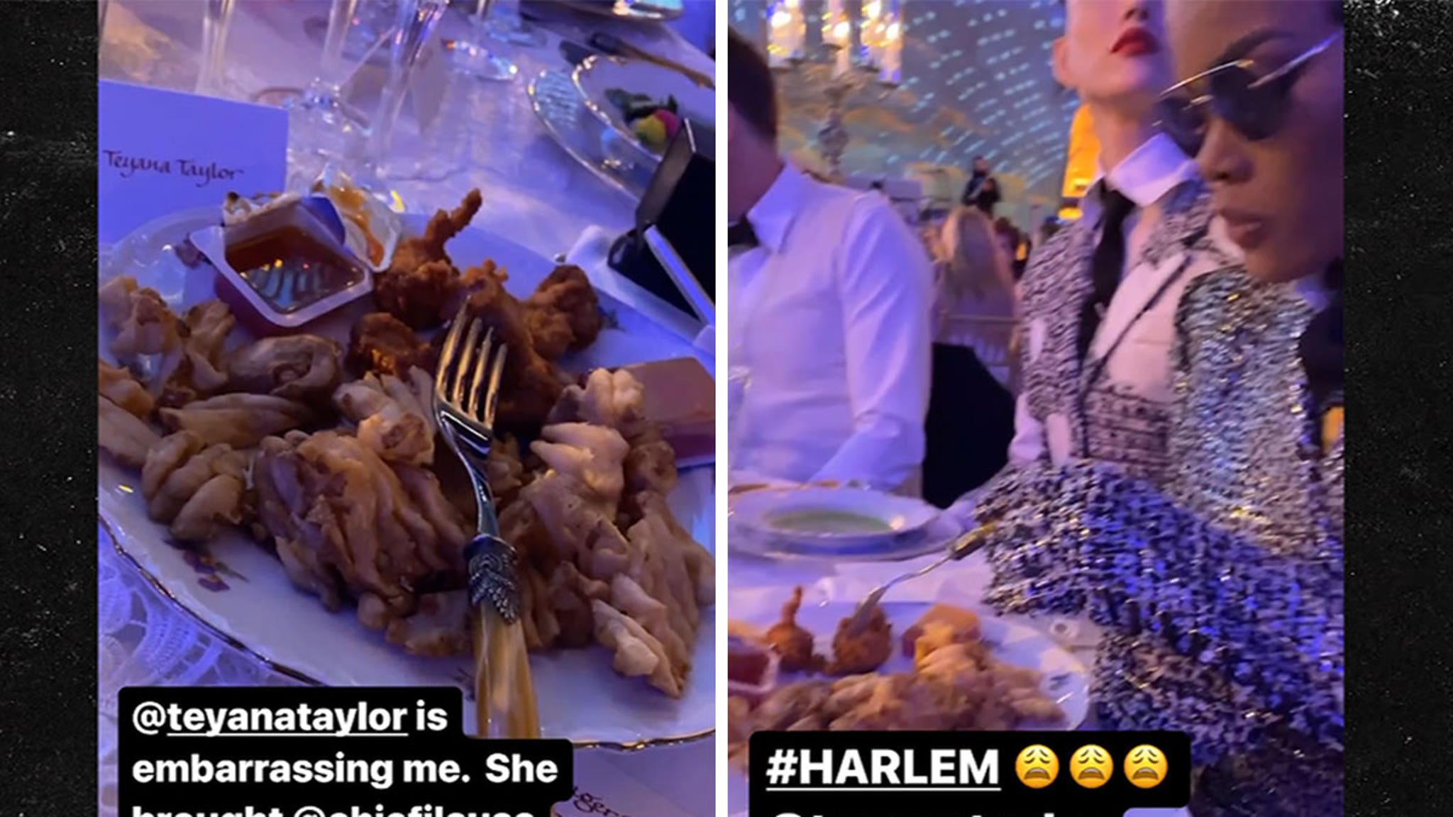 Teyana Taylor Brings Chick-Fil-A to Met Gala, Usher and Pusha T Disapprove