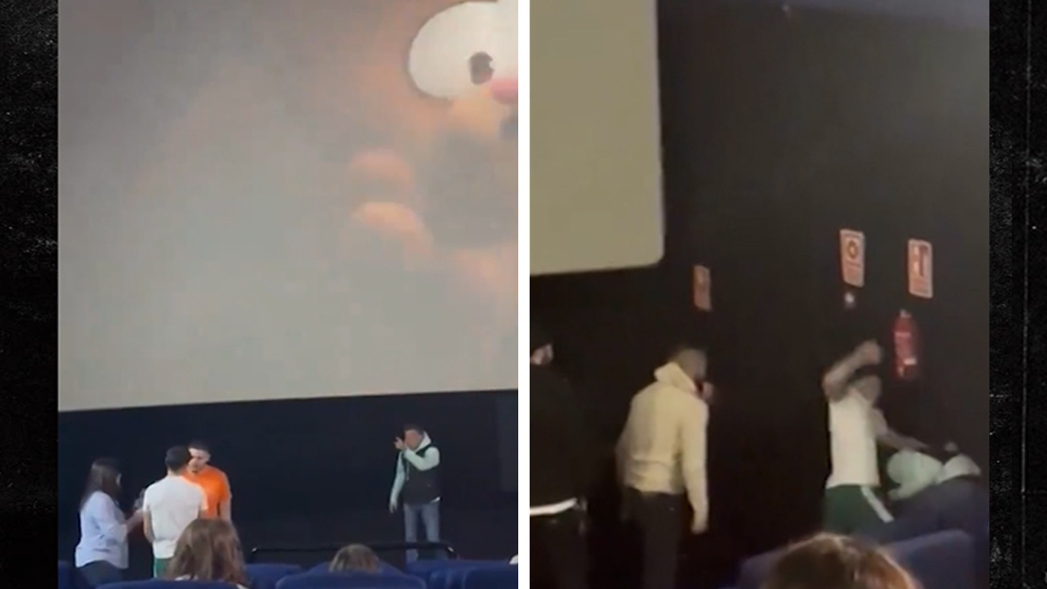 Professional Boxer Beats Up Moviegoer During ‘Garfield,’ Wild Video Shows