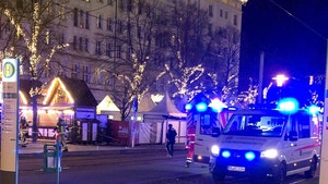 christmas market scene