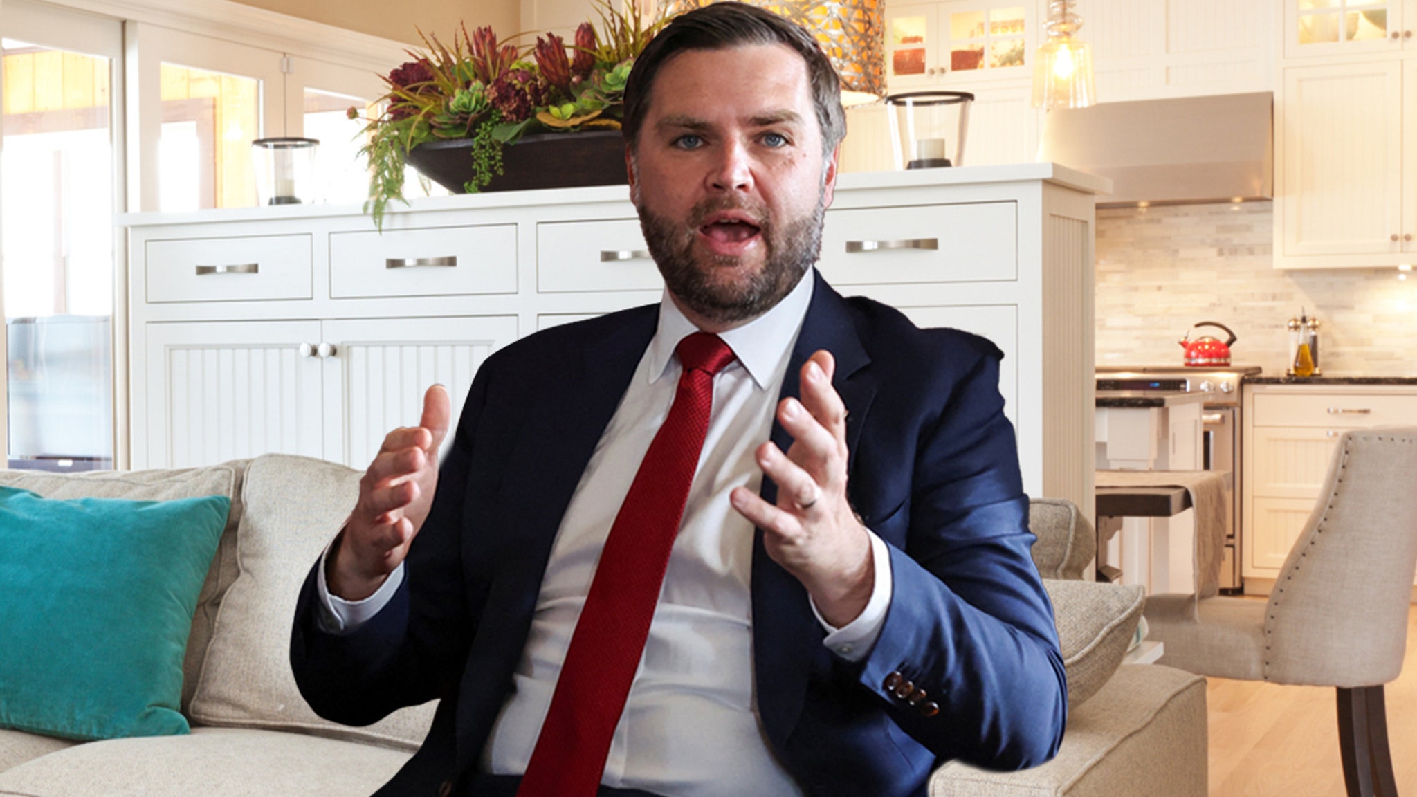 J.D. Vance Told to Go 'F*** a Couch' by Hecklers in D.C.