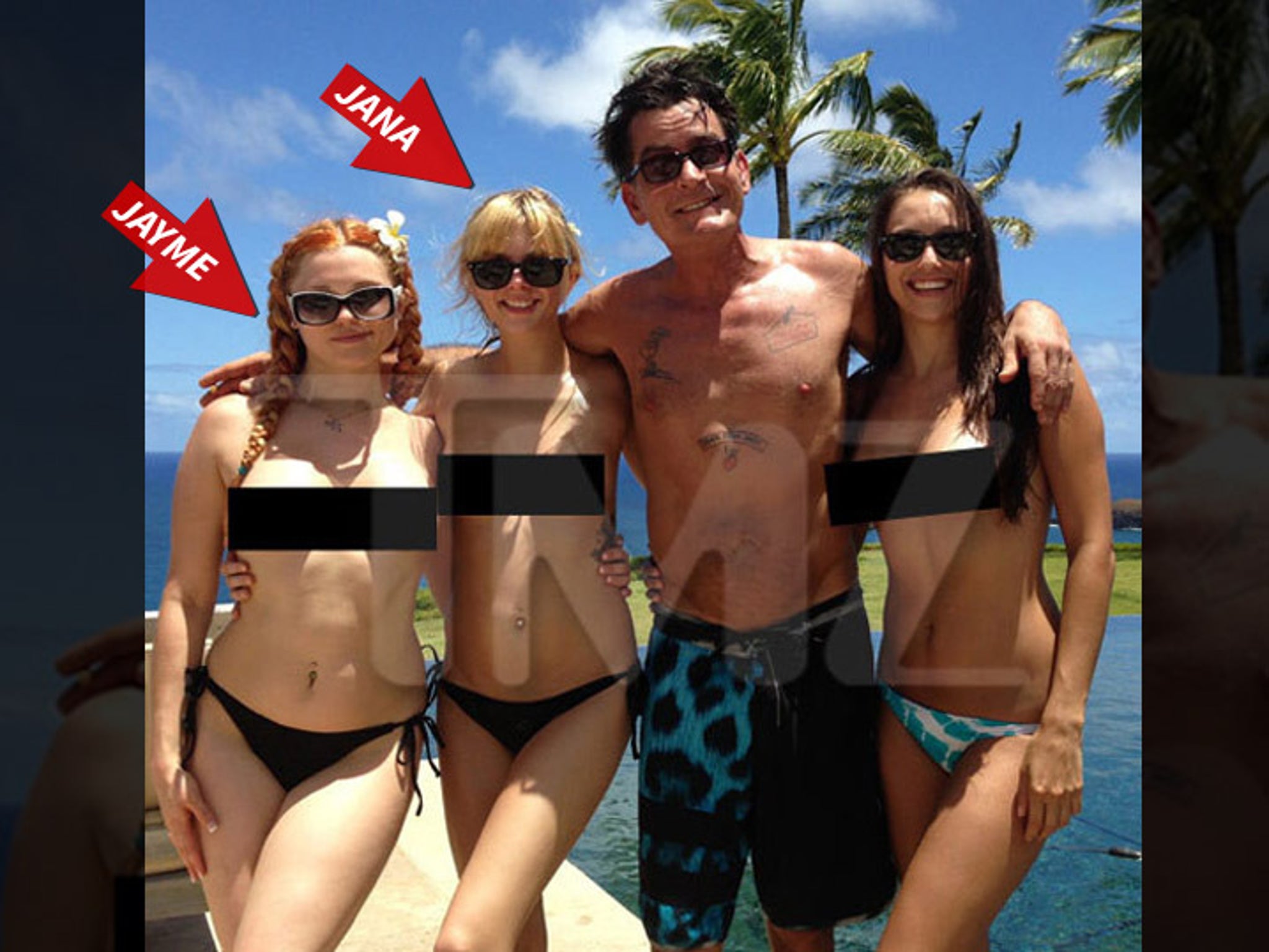 2048px x 1537px - Charlie Sheen's HIV: Porn Star Exes Pissed ... We Didn't Give Him the Virus