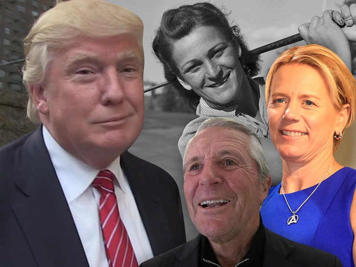 0107-donald trump-Babe Zaharias-annika sorenstam-gary player-tmz-getty