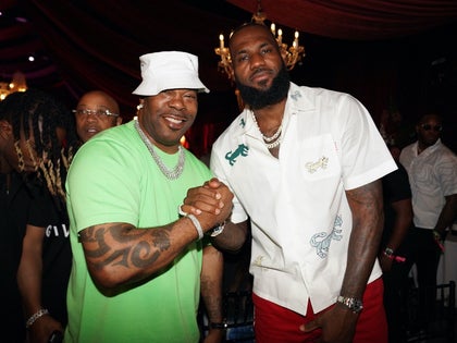 Busta Rhymes and LeBron James