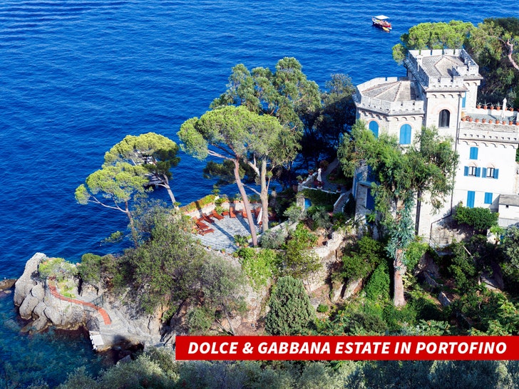 dolce and gabbana estate in Portofino