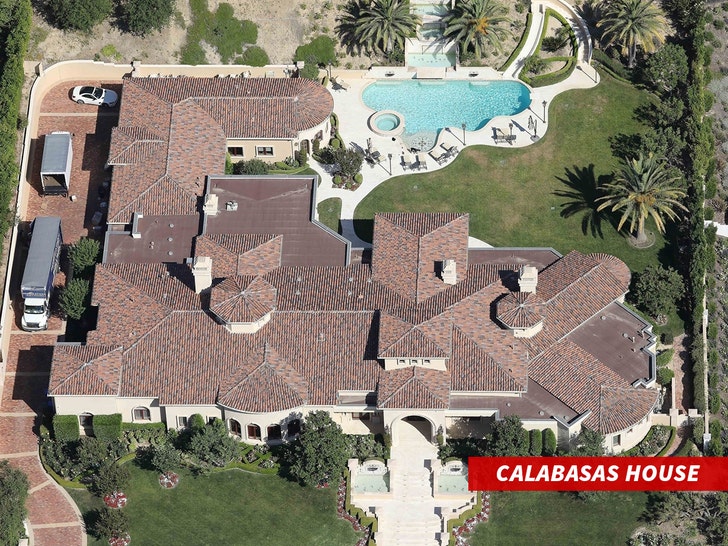 Het huis van Britney Spears Calabasas