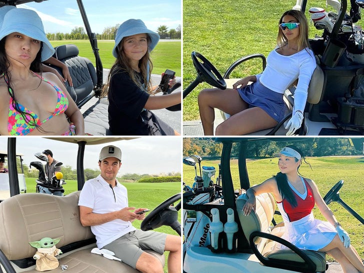 Stars In Golf Carts