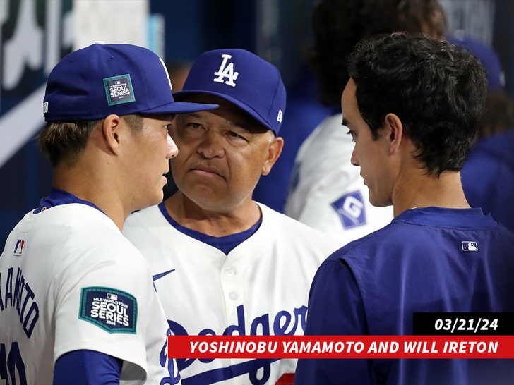 Yoshinobu Yamamoto and Will Ireton