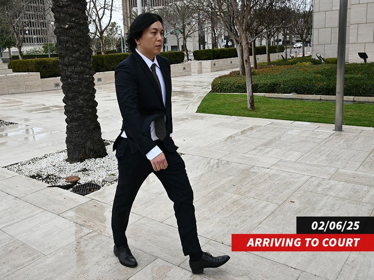 Ippei Mibuhara arrives in court