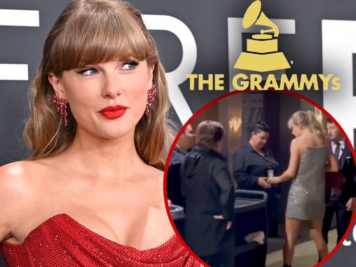 Taylor Swift memberi tip kepada pekerja Grammy