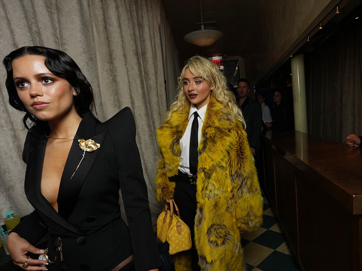 jenna ortega and sabrina carpenter at met gala after party getty 1