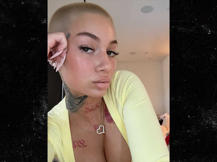 bhad bhabie shaved head insta 3