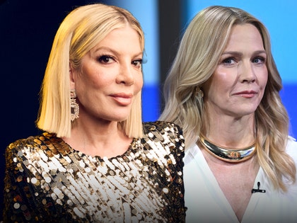 Tori Spelling and Jennie Garth getty 3
