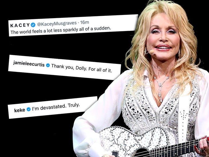 Celebs React to Dolly Parton’s Death