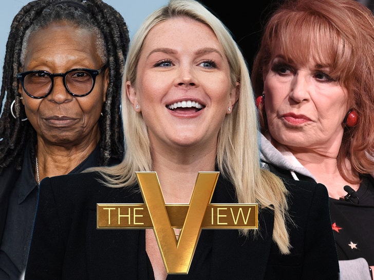 karoline leavitt whoopi goldberg  joy behar getty comp