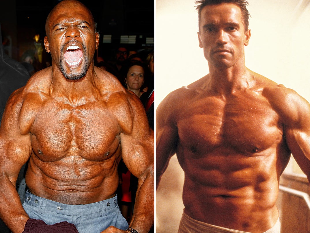 Terry Crews vs. Arnold Schwarzenegger -- Bulky Bday Boys Edition