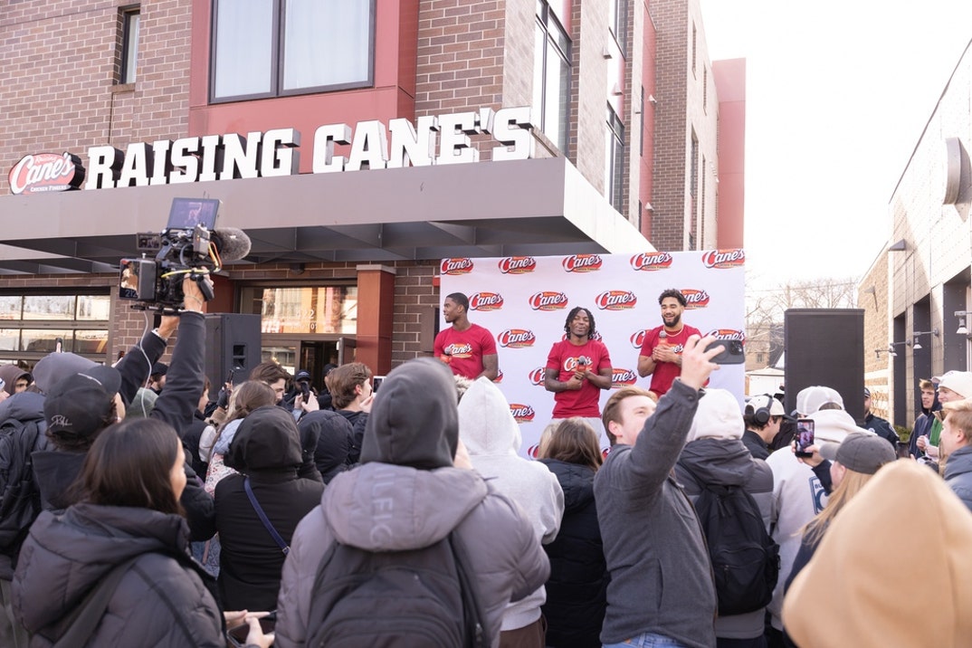 Elijah Sarratt D'Angelo Ponds Jamari Sharpe At Raising Cane's 12