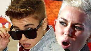 Miley Cyrus to Justin Bieber Fans -- DON'T CUT YOURSELVES ... It's Not Funny