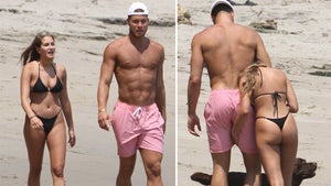 Blake Griffin and GF Sex Up Malibu with Tiny Bikini and Ripped Abs