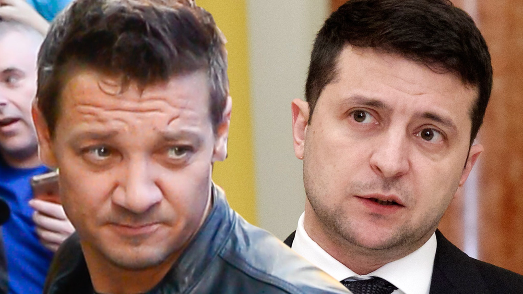 Jeremy Renner es fanático de interpretar a Zelenskyy en la película Biopic