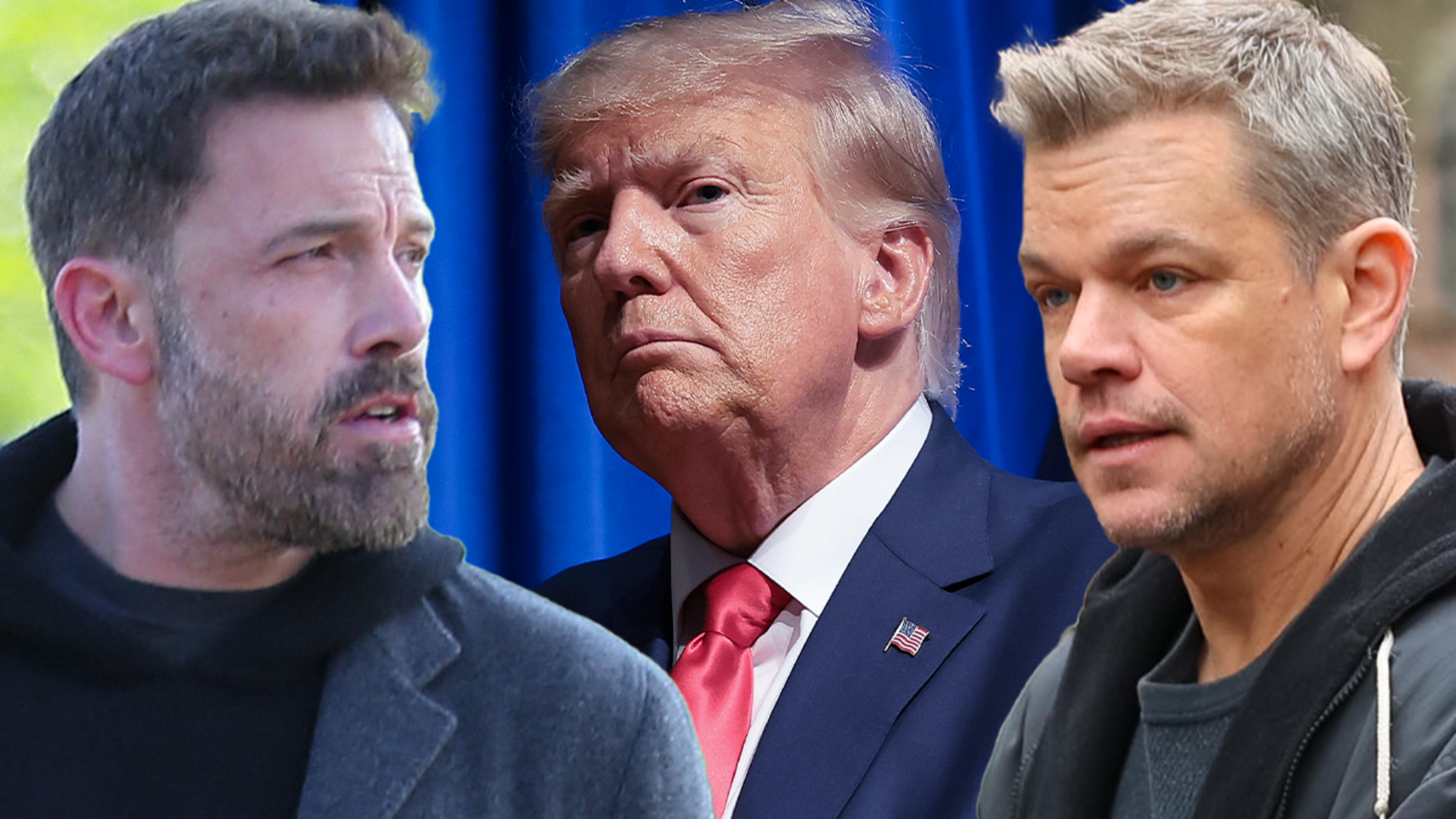 Matt Damon y Ben Affleck cerraron el uso de Trump del monólogo ‘aire’