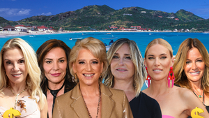 Ramona Singer, Luann de Lesseps, Sonja Morgan, Dorinda Medley, Kelly Killoren Bensimon, and Kristen Taekman