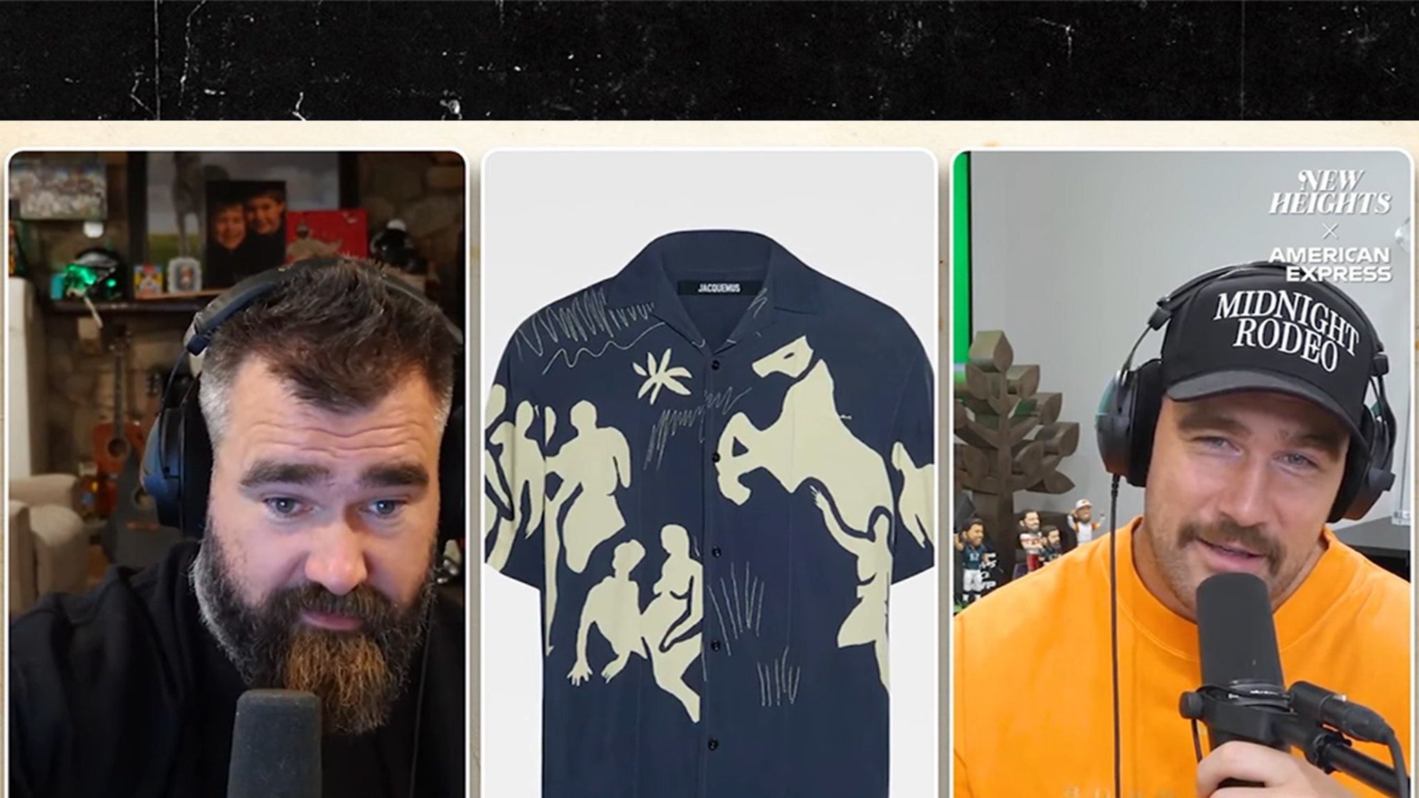 Jason Kelce Roasts Travis’ Shirt For Swift Date Night, Looks Like A ‘Horse C***’