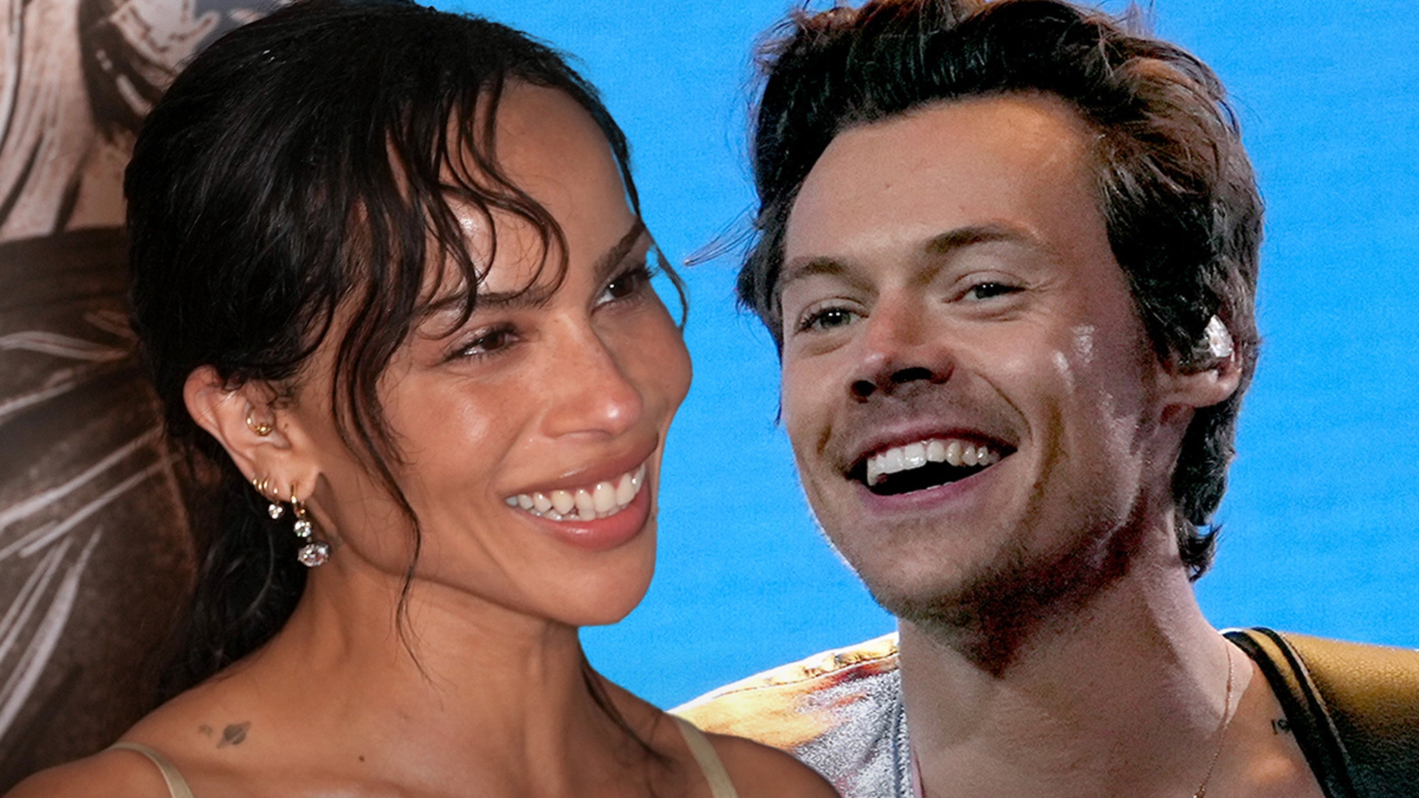 Harry Styles, Zoë Kravitz Stroll Arm in Arm, Spark Romance Rumors